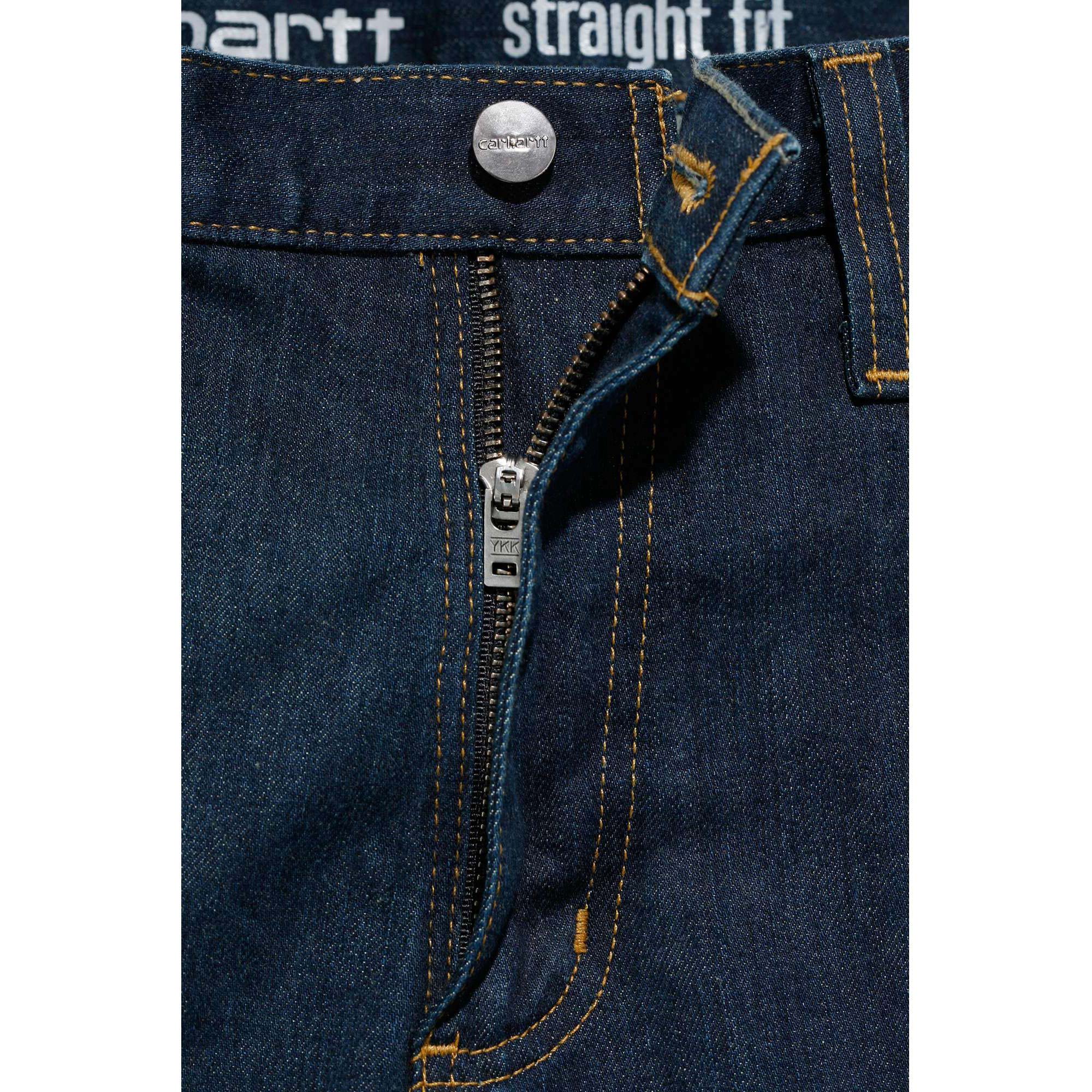 Carhartt Rugged Flex Straight Tapered Jeans dunkelblau W30/L30