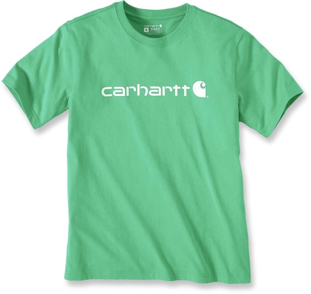 Carhartt Core Logo T-Shirt S/S malachite grün
