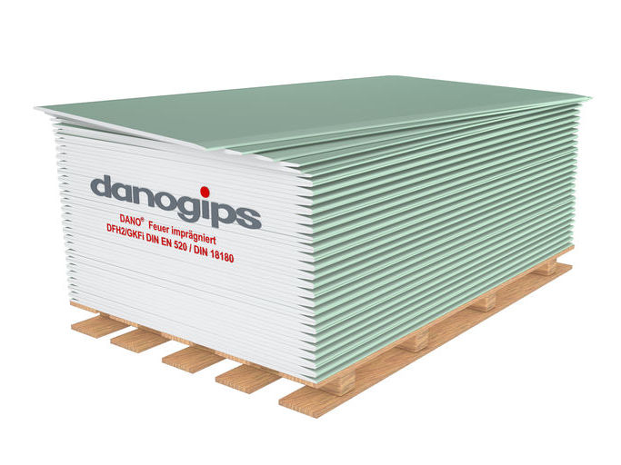 Danogips DFH2-GKFI Feuer-Gipsplatte 1250x2000 mm