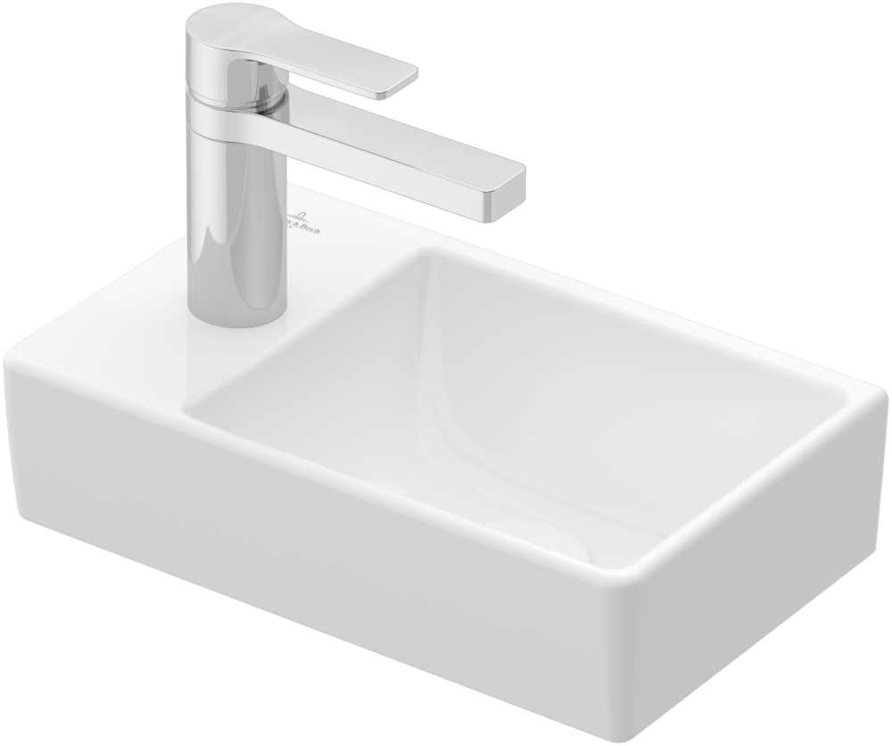 Villeroy & Boch Avento Handwaschbecken Alpinweiß 360 x 220 mm