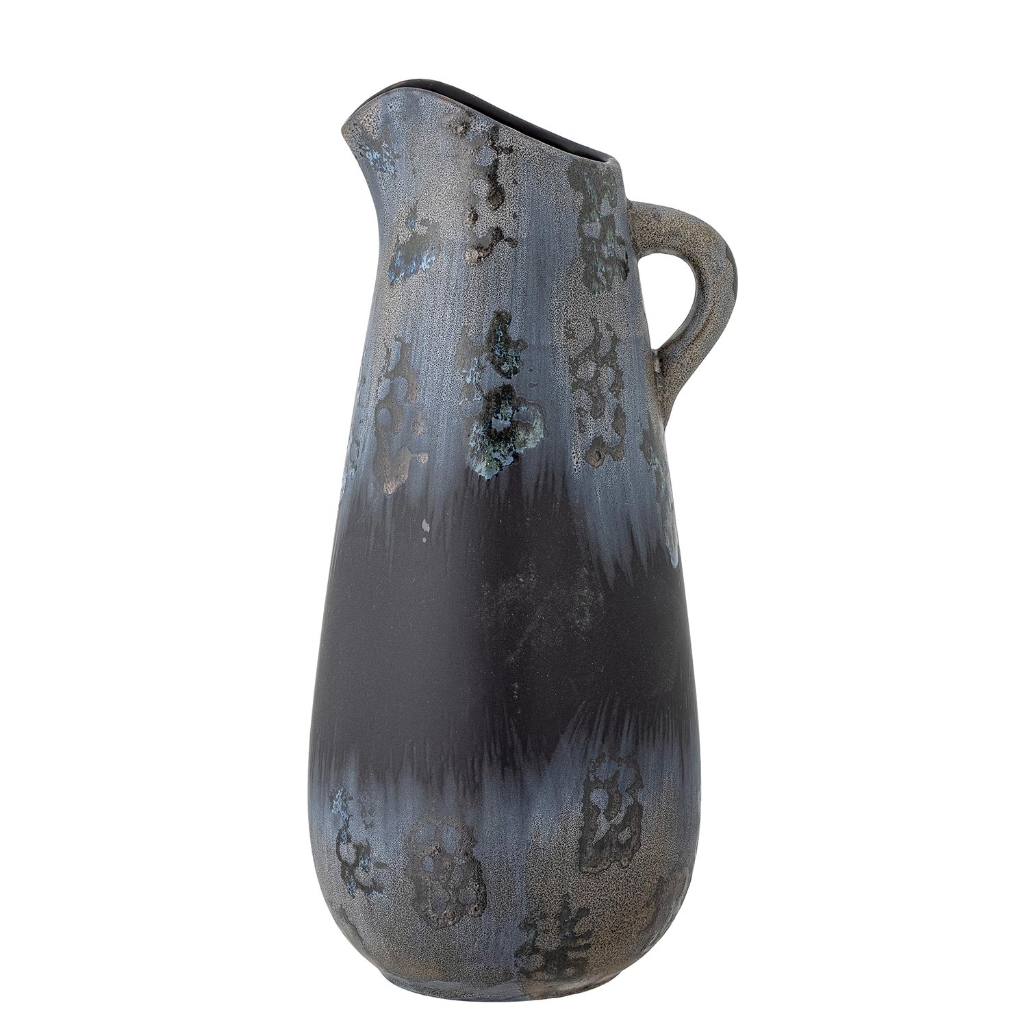 Bloomingville Vase Khumo Ø17x37 cm schwarz