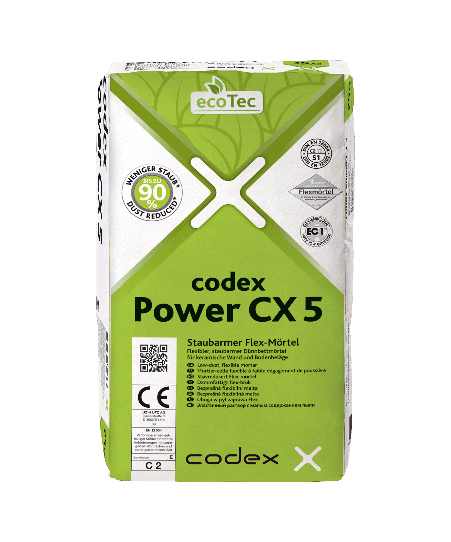 codex Power CX 5 Flex Dünnbettmörtel - 25kg 