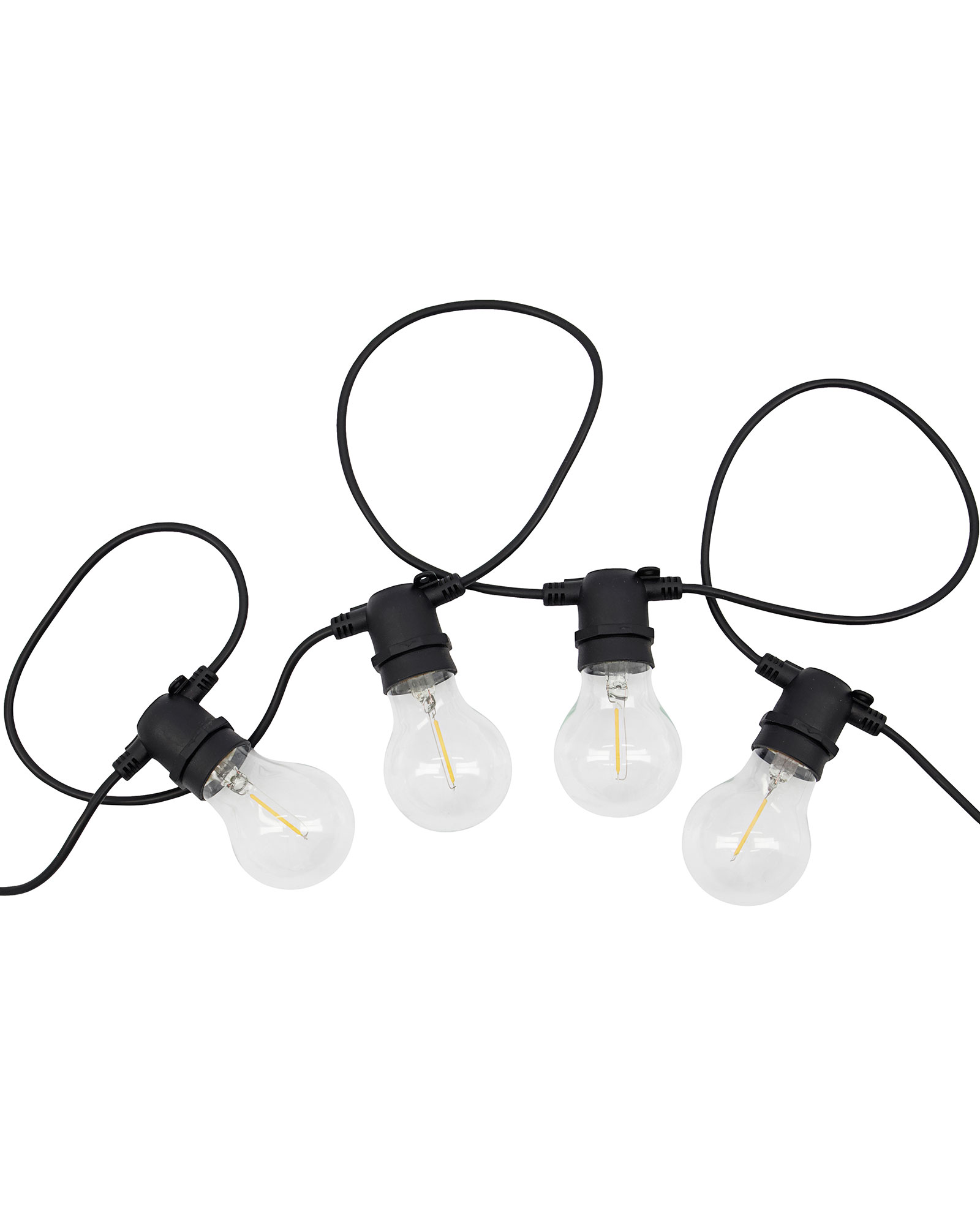 House Doctor LED-Lichterkette 8,5m schwarz