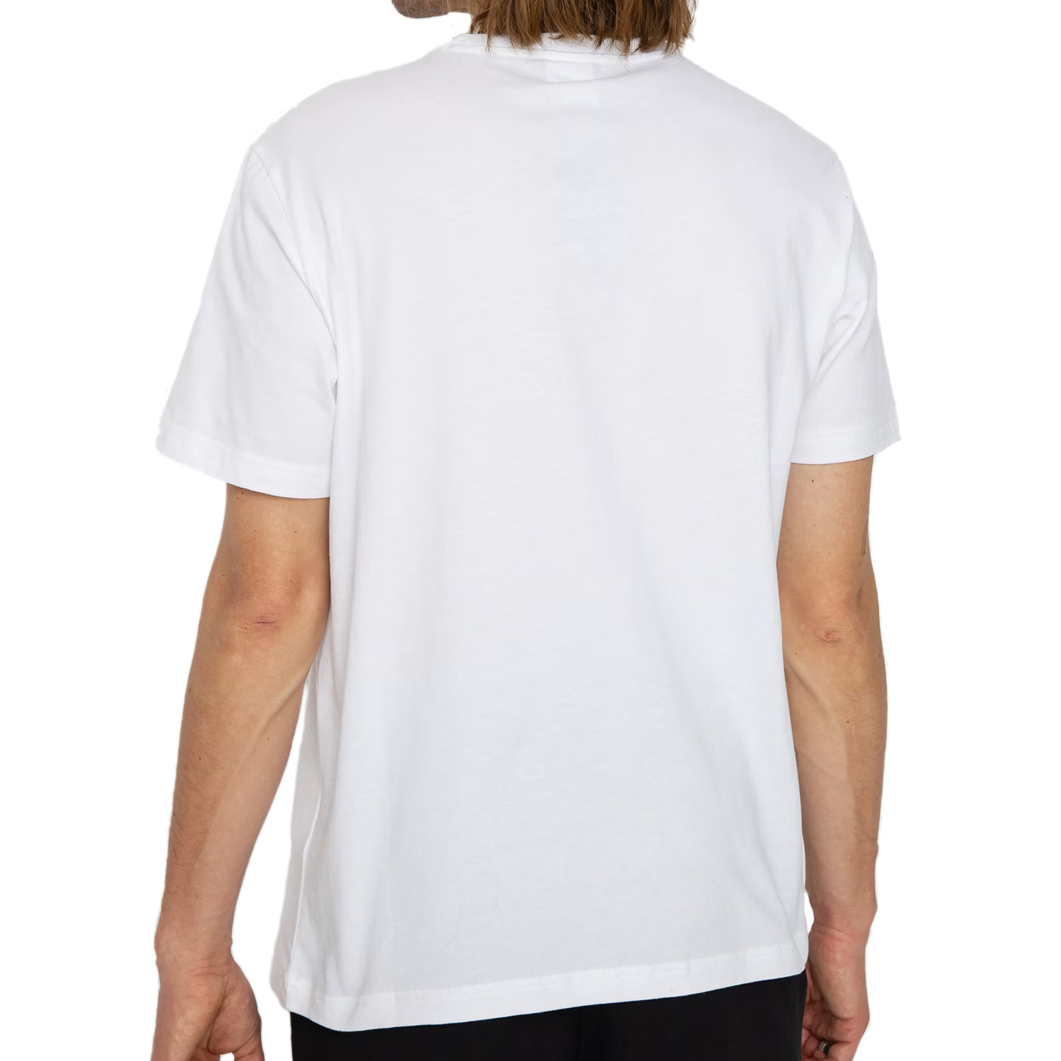 Champion Baumwoll-T-Shirt im Comfort Fit mit Stickerei weiss