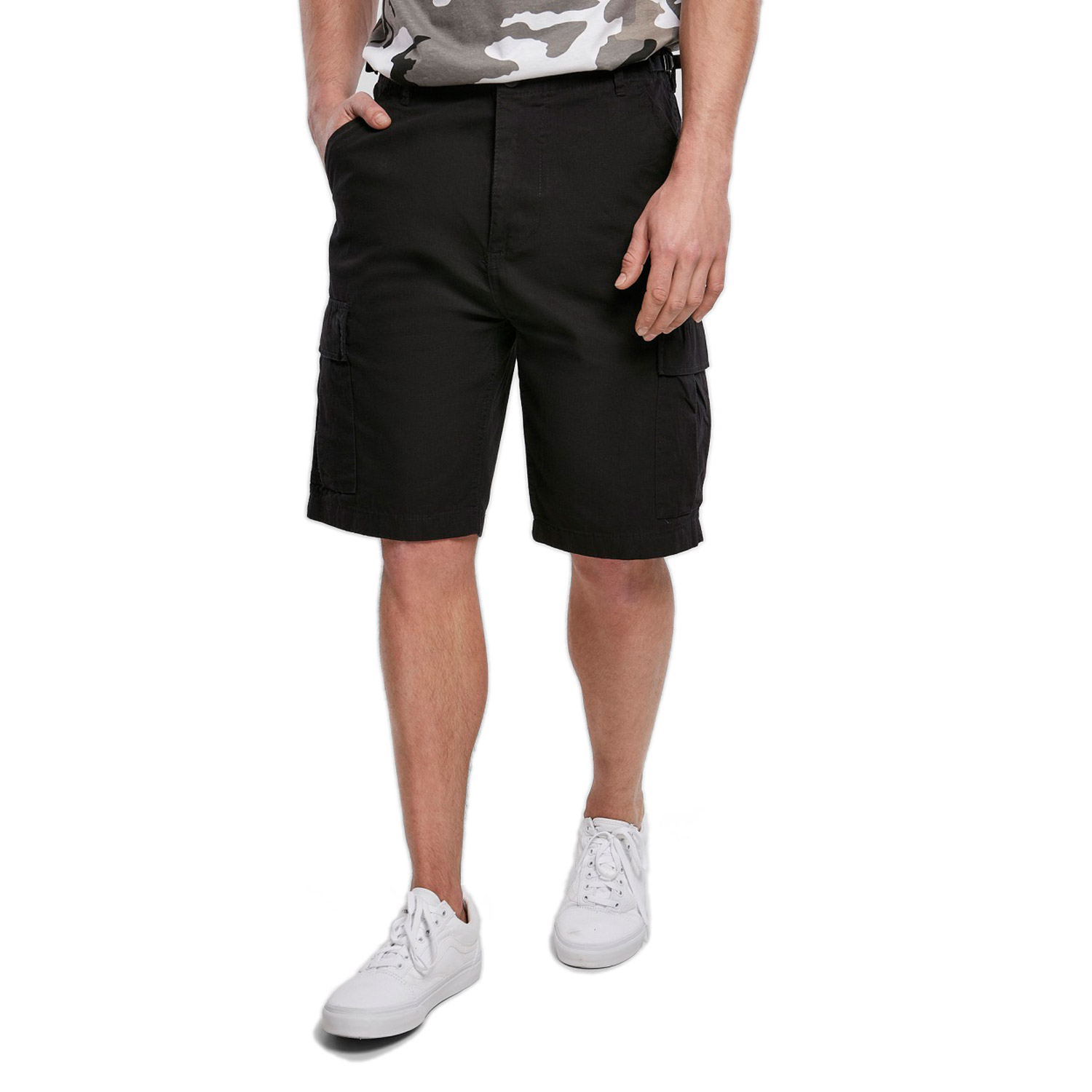 URBAN CLASSICS Brandit Ripstop Shorts (ENDSEASON-Sale) schwarz M