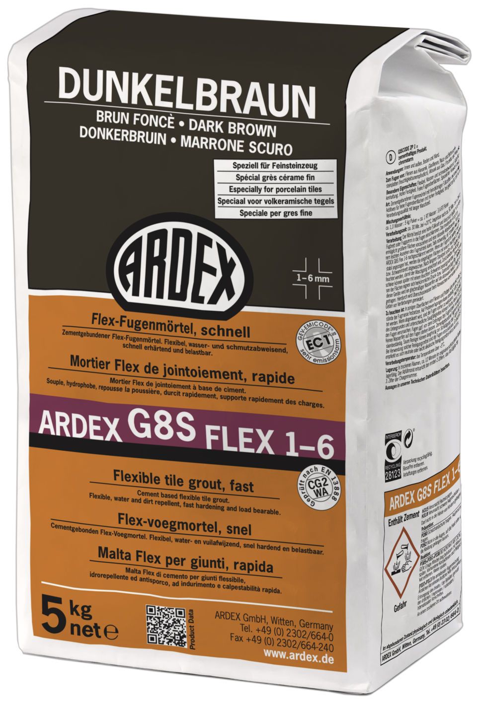 ARDEX G8S Flex Fugenmörtel 5kg 