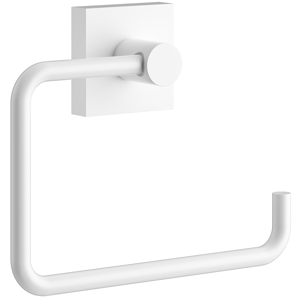 Smedbo HOUSE Toilettenpapierhalter weiß matt 140x95 mm (RX341) 