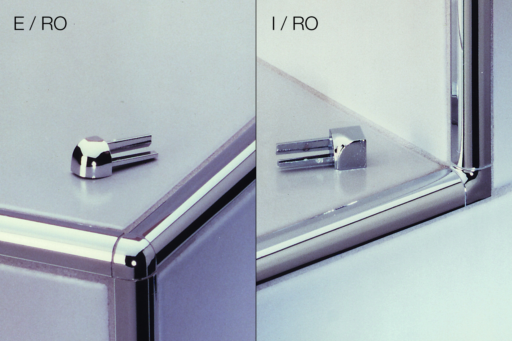 Schlüter Rondec-I/PRO Inneneck-Profil PVC weiß / 8mm