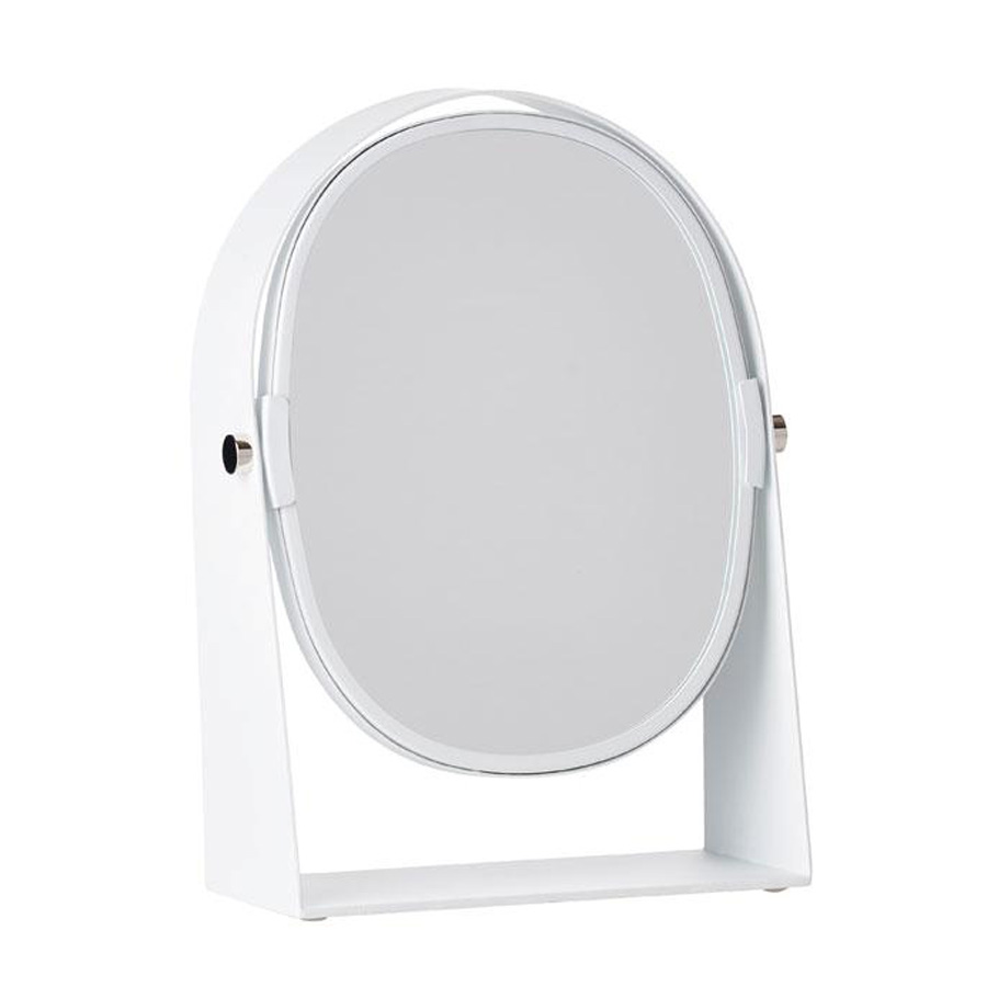 Zone Kosmetikspiegel oval 15x7x22cm weiss 